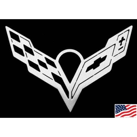 C7 Corvette Logo - C7 Corvette Emblem Ornament. The Corvette Store