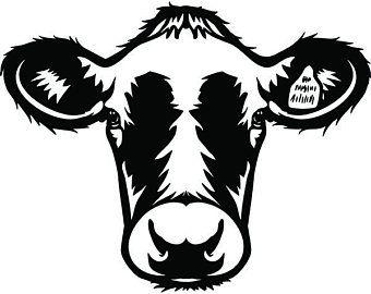 Cow Food Logo - Cattle cow logo