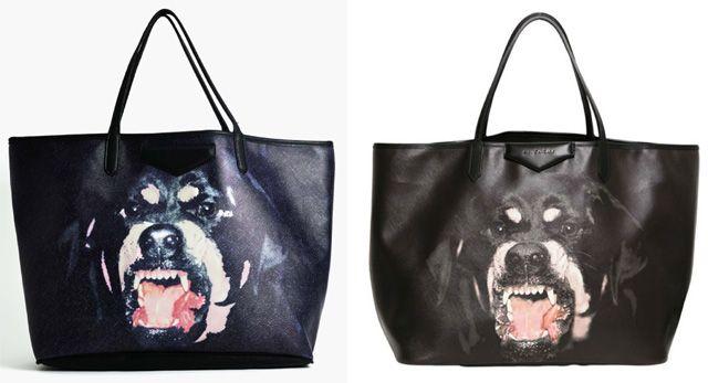 Givenchy Rottweiler Logo - NastyGal rips off the Givenchy Rottweiler Antigona Tote, right down ...