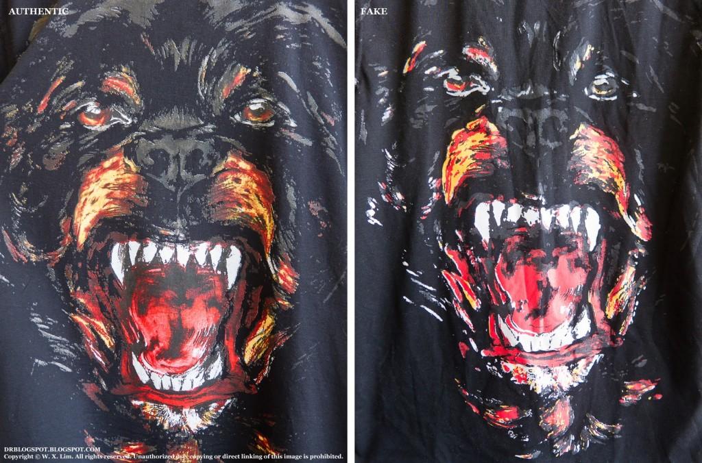 Givenchy Rottweiler Logo - Buyers Beware: How to Spot a Fake Givenchy Rottweiler – Second Kulture