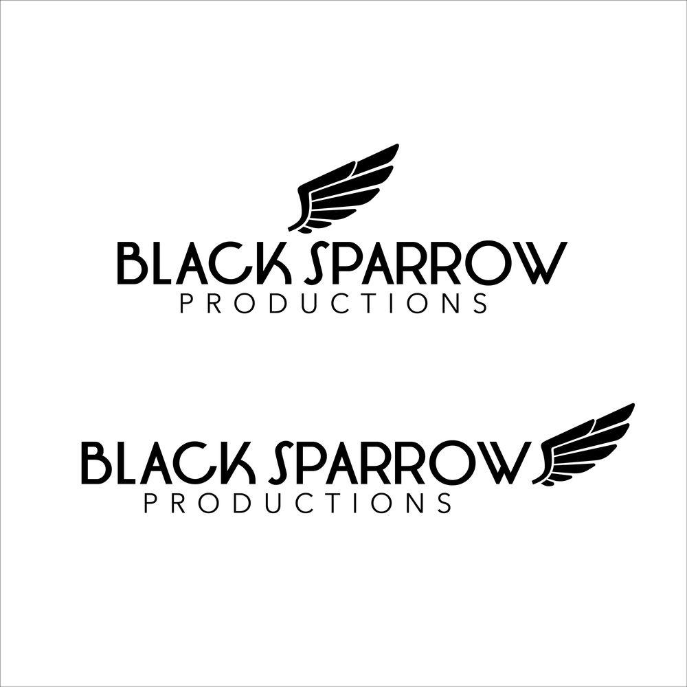 Black Sparrow Logo - Black Sparrow Productions' Logowork — Sponge Designs