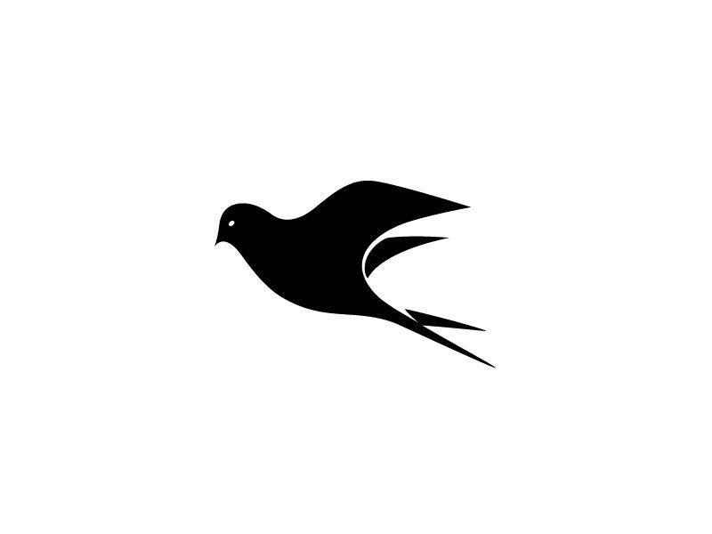 Black Sparrow Logo - Black Sparrow by Samadara Ginige | Dribbble | Dribbble