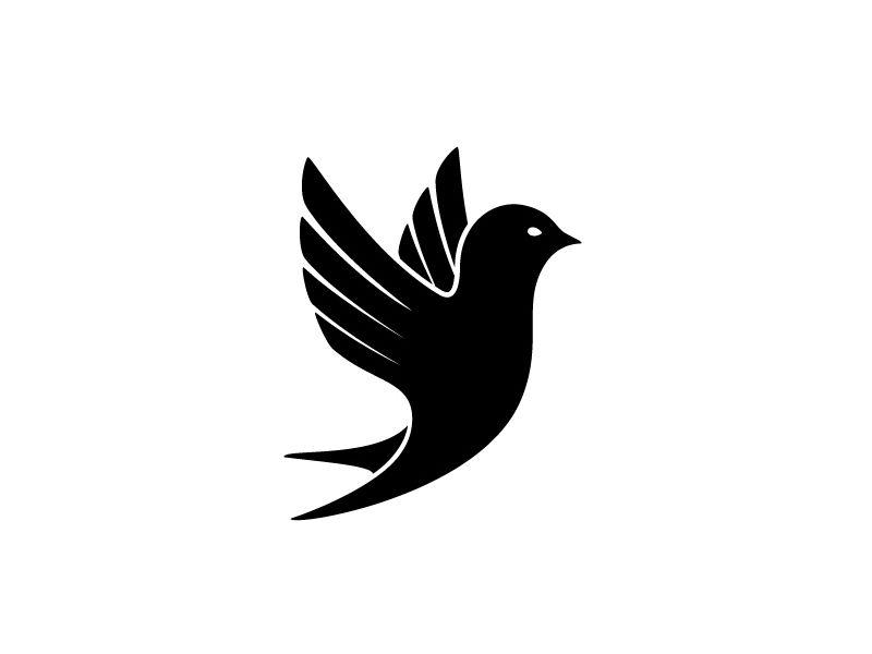 Black Sparrow Logo - Black Sparrow V2 by Samadara Ginige | Dribbble | Dribbble