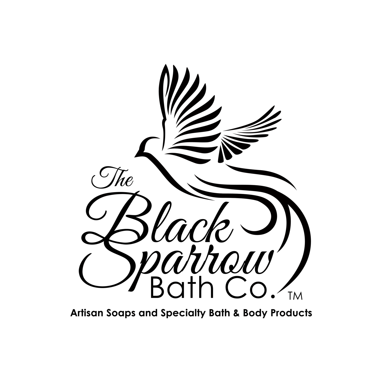 Black Sparrow Logo - The Black Sparrow Bath Co.
