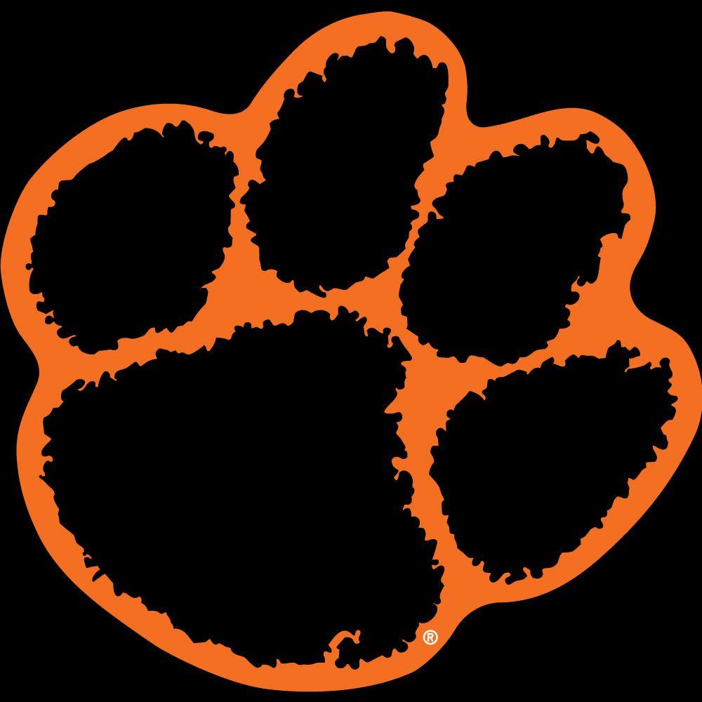 Orange and Black Tiger Logo - Free Tiger Paw Print, Download Free Clip Art, Free Clip Art