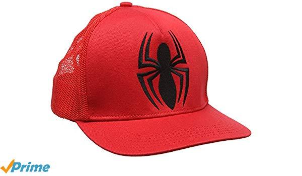 Red Pi Logo - Marvel Unisex's Spider Man Logo Kids Baseball Cap, Red, One Size