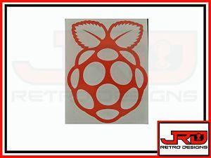 Red Pi Logo - Respberry Pi Logo Sticker in Red