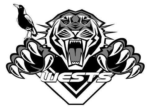 Orange and Black Tiger Logo - Wests Tigers | Wests Tigers | Rugby league, Rugby, Tiger logo