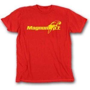 Red Pi Logo - Magnum P.I. Parrot Logo Red T Shirt