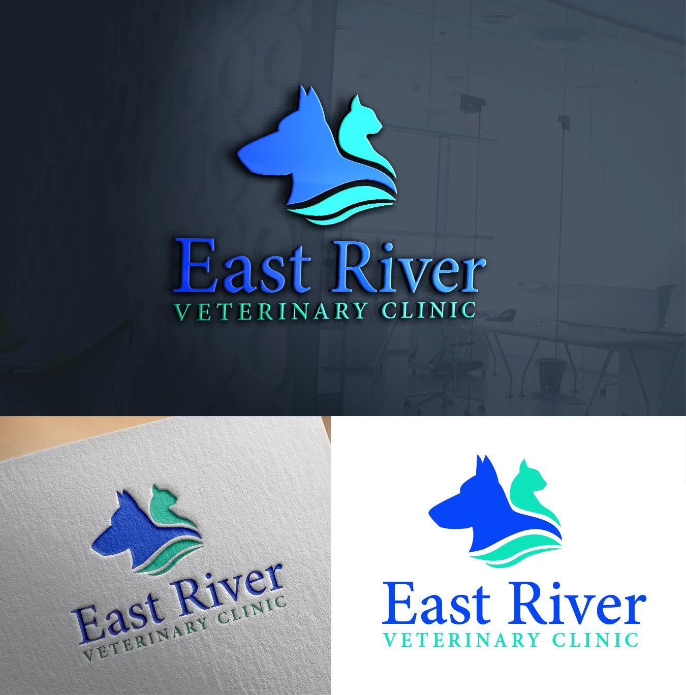 River M Logo - Elegant, Traditional, Veterinary Logo Design for East River ...