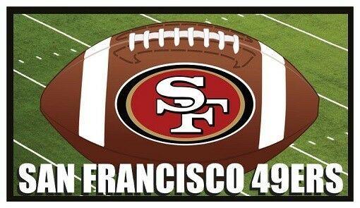 49ers Football Logo - Fridge Magnet: NFL - The San Francisco 49ers (Football Logo) | eBay