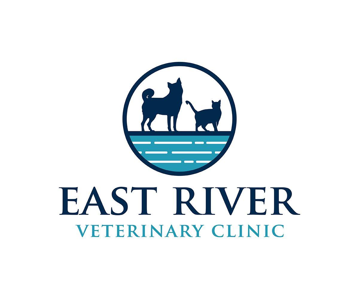 River M Logo - Elegant, Traditional, Veterinary Logo Design for East River ...