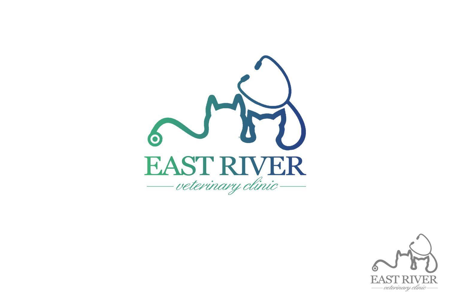 River M Logo - Elegant, Traditional, Veterinary Logo Design for East River ...