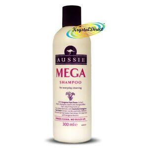 Kangaroo Shampoo Logo - Aussie Mega Shampoo 300ml For Everyday Cleaning With Kangaroo Paw