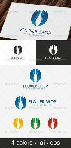 Dream Flower Logo - Best Logo Templates image. Logo templates, Font logo, Glyphs