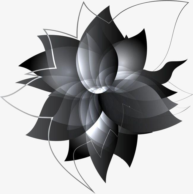 Dream Flower Logo - Black Dream Flower, Black Flowers, Simple Flowers, Beautiful Flowers ...