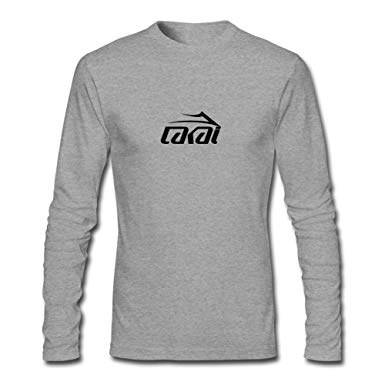 Lakai Galaxy Logo - JUXING Men's Lakai Skate Logo Long Sleeve T Shirt: Clothing