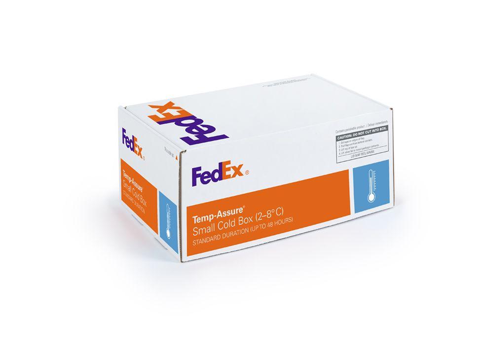 FedEx Box Logo - Cold Shipping