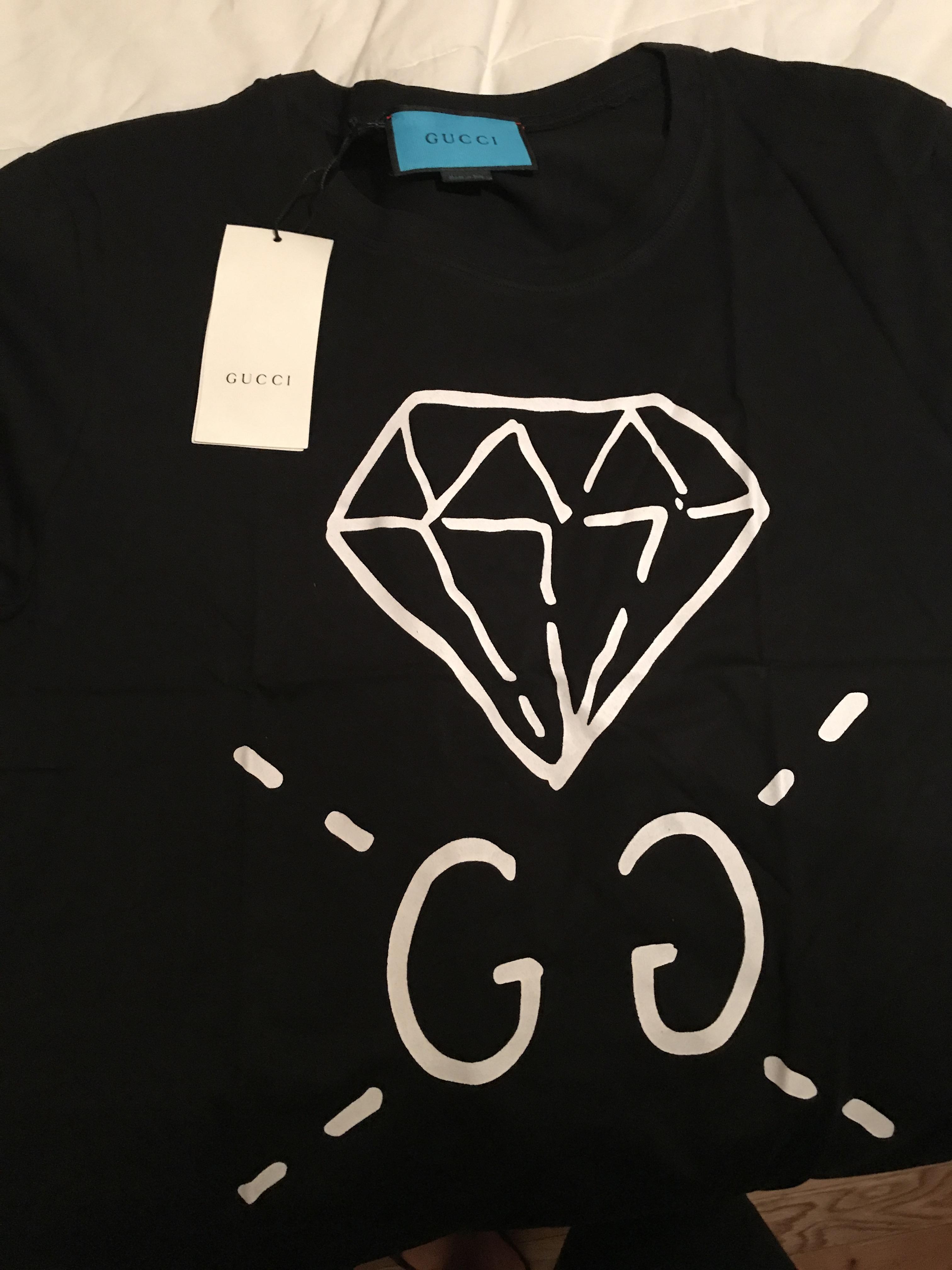 Gucci Diamond Logo - Gucci Diamond Logo T-Shirt - Rep Archive