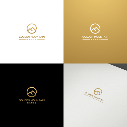 Golden Mountain Logo - Golden Mountain Range. Logo design contest