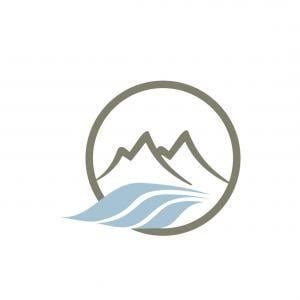 Golden Mountain Logo - Golden Mountain Shaped House Roof Vector