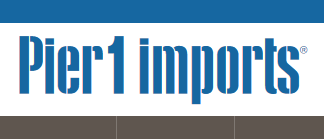 Pier 1 Imports Logo - Pier 1 Imports Shipping, no surcharges