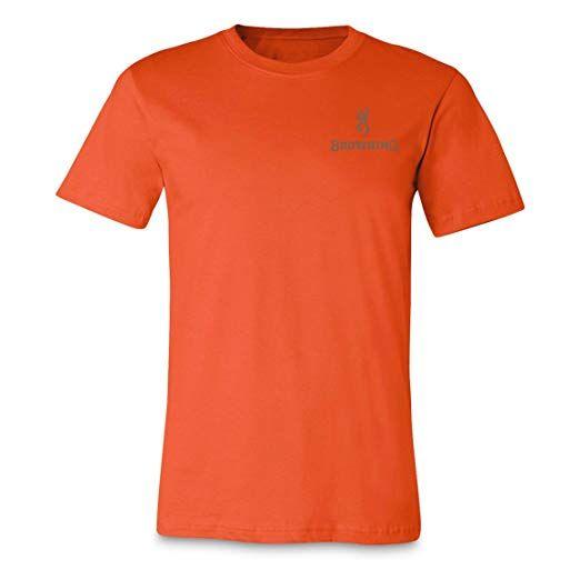 Large Orange Browning Logo - Amazon.com: Browning Men's Antler Buckmark Short-Sleeve T-Shirt ...