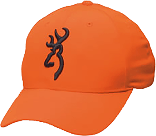 Large Orange Browning Logo - Browning Safety Cap w/Corporate Logo