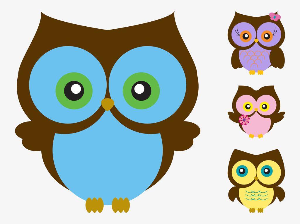 Owls Cartoon Logo - Free Animated Owls, Download Free Clip Art, Free Clip Art on Clipart ...