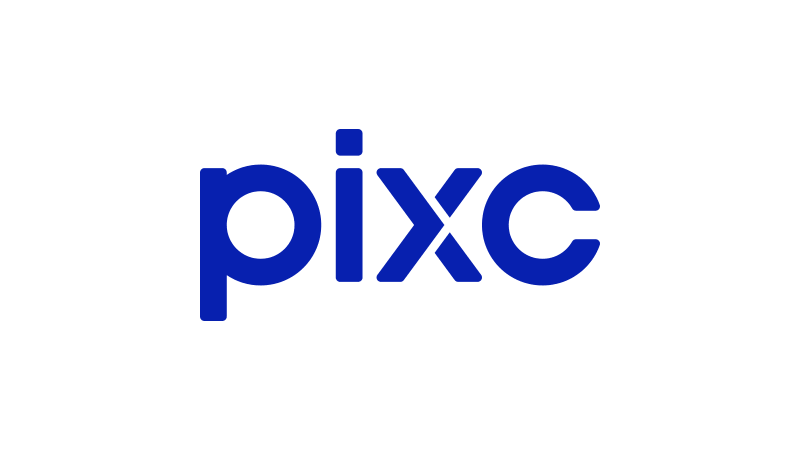 White and Blue Ir Logo - Pixc - Remove the Background from Your Product Image