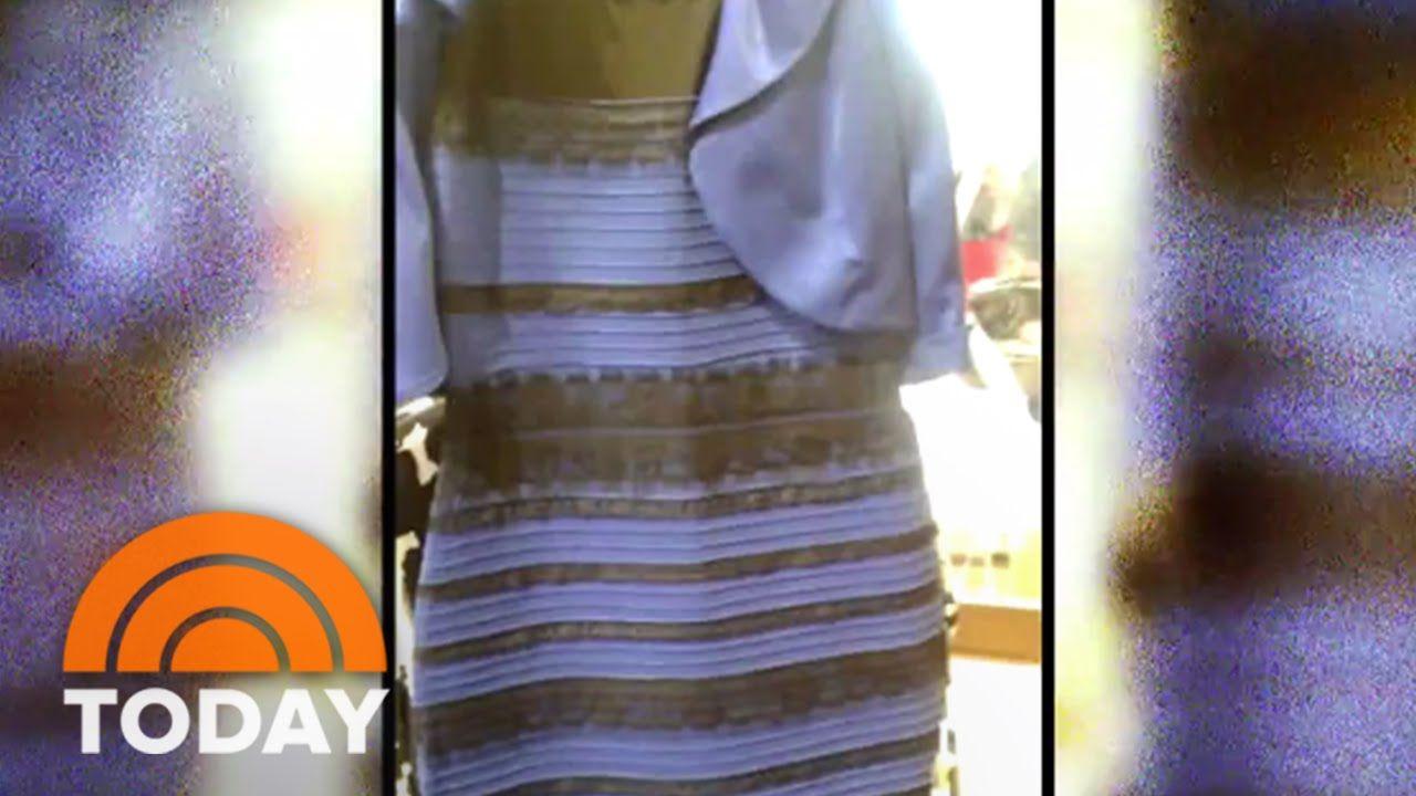 White and Blue Ir Logo - The Dress Debate SETTLED: Black And Blue - Or White And Gold ...