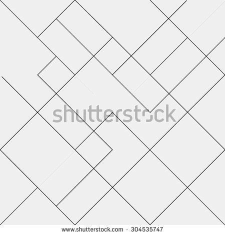 Simple Lines Black and White Logo - Geometric simple black and white minimalistic pattern, diagonal thin