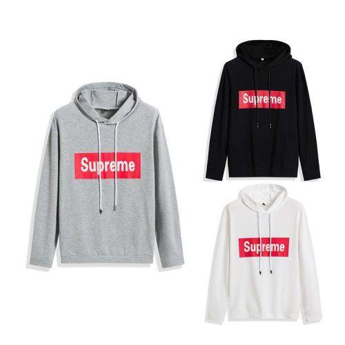 Supreme Big Logo - Supreme Big Box Logo Hooded Sweatshirt 3 Color [SUP#326] - $110 :