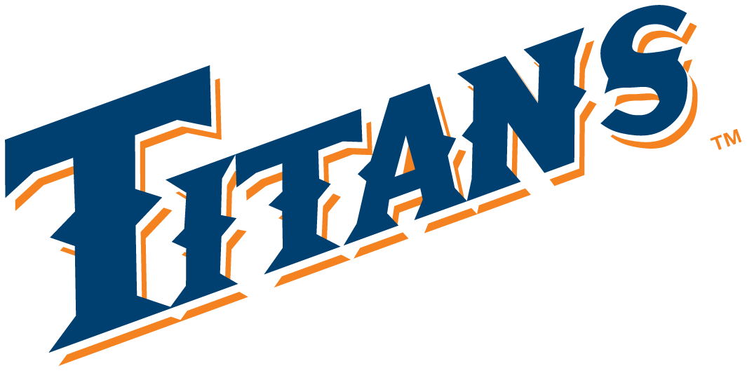 Titans Baseball Logo - Cal State Fullerton Titans Wordmark Logo Division I A C