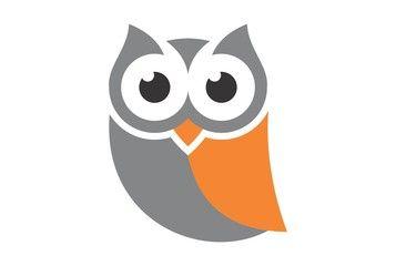 Owls Cartoon Logo - Flying Owl Logo Photo, Royalty Free Image, Graphics, Vectors