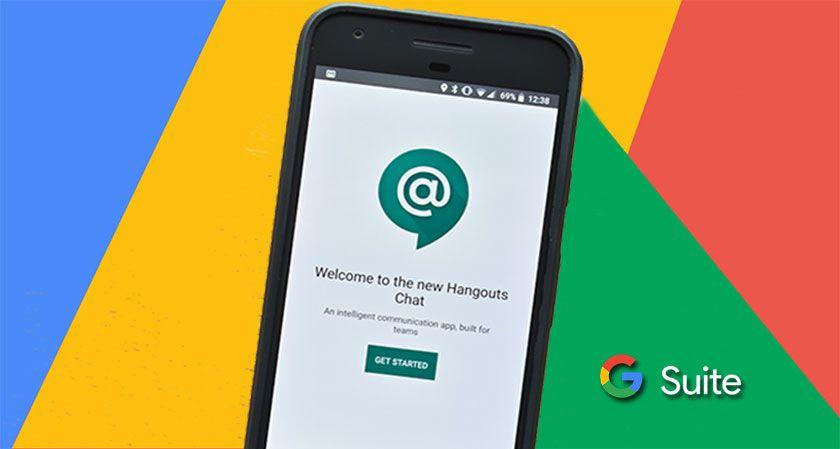 Google G Suite Mobile App Logo - Google's Hangouts Chat is now available to download for businesses ...