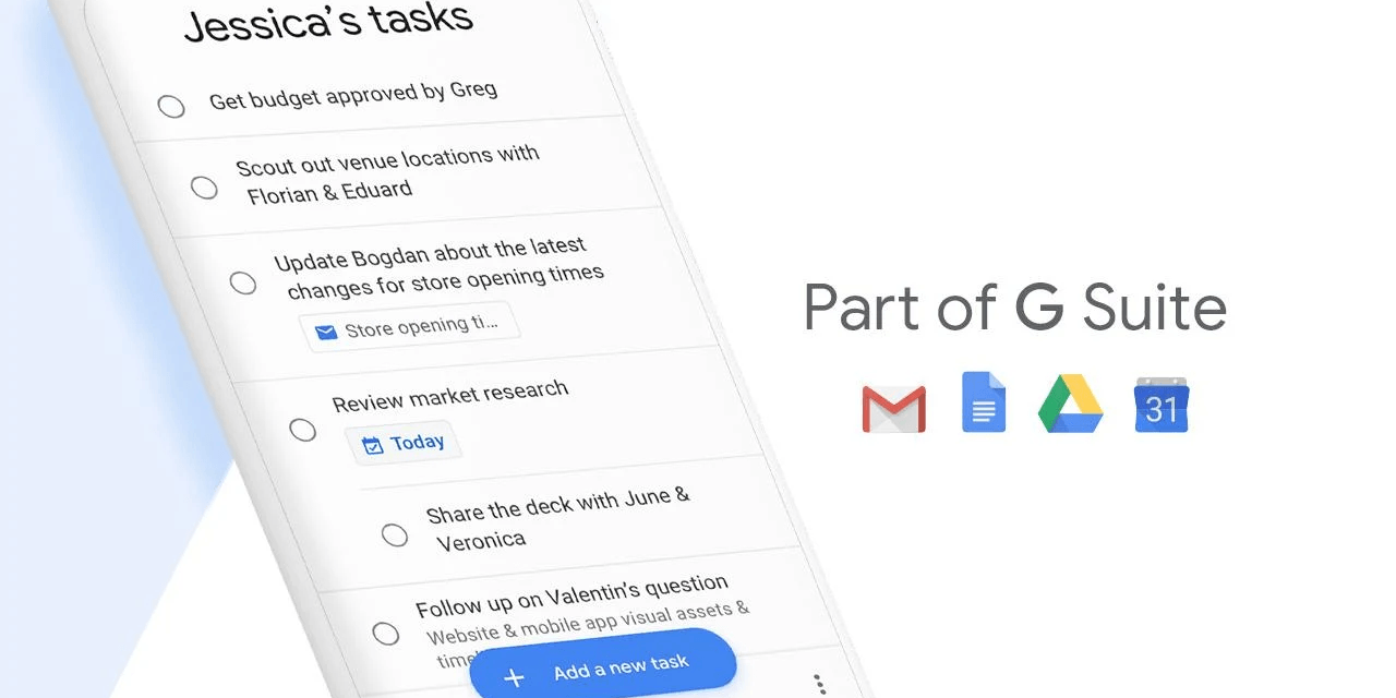 Google G Suite Mobile App Logo - Google Tasks Is A New Standalone To Do App For Android, Integrates W