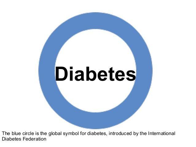 Blue Circle Brand Logo - Diabetes The blue circle is the global symbol for diabetes