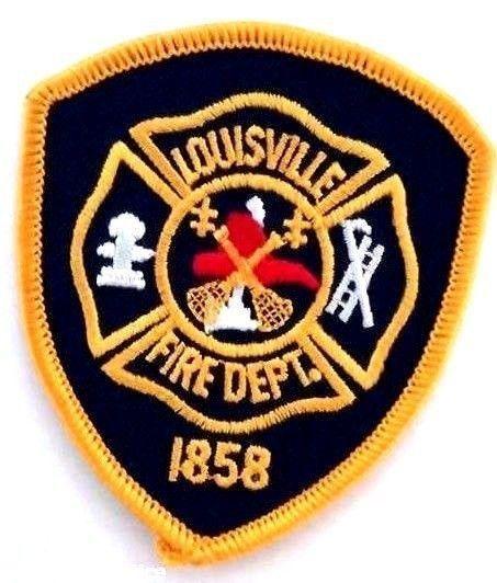 Louisville Fire Logo - Louisville Fire Department 1858, Fire Patch. | Fire Patches, Decals ...