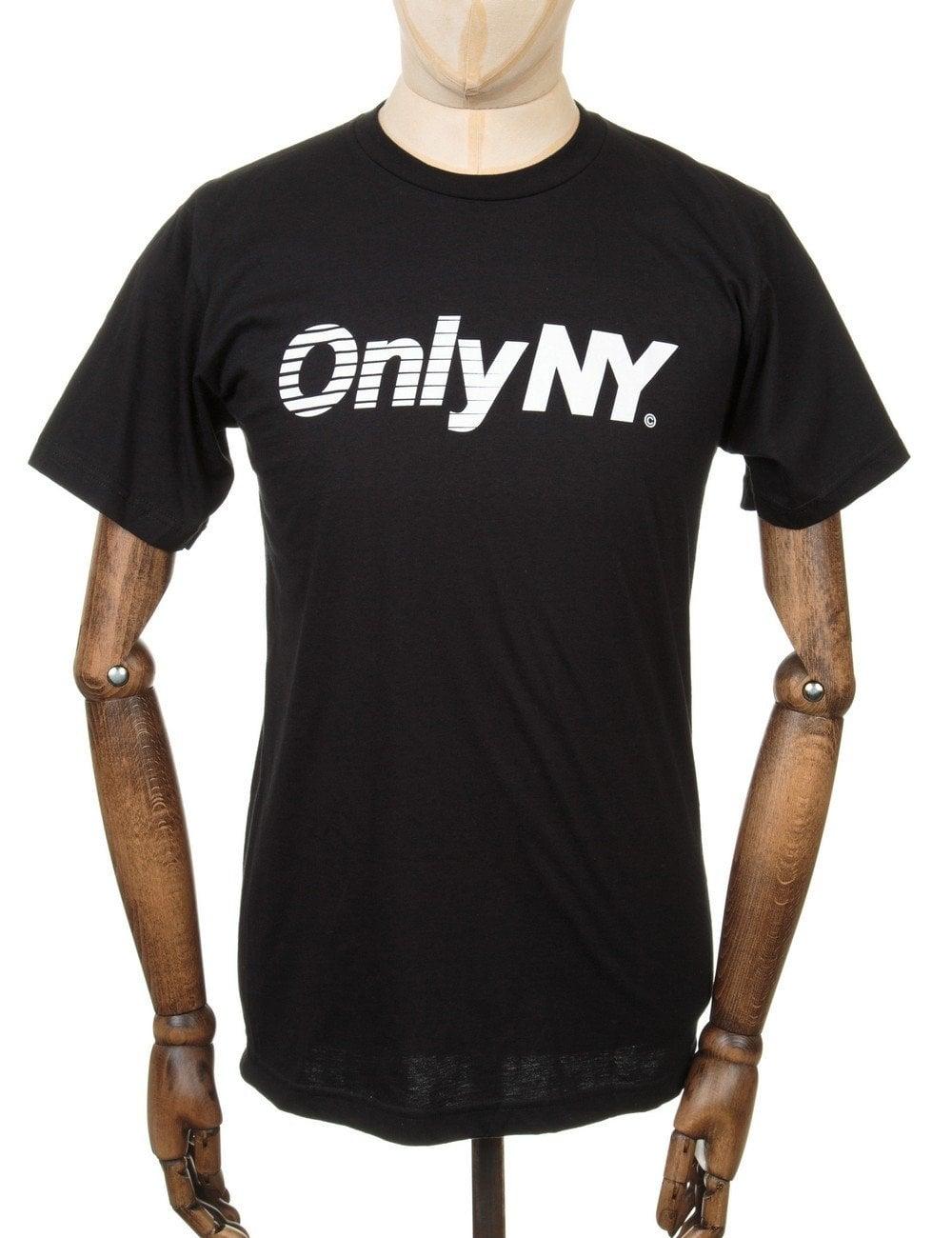 Express Clothing Store Logo - Only NY Clothing Express Logo T-shirt - Black - Clothing from Fat ...