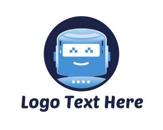 Smiling Robot Logo - Smiling Logo Maker | Page 2 | BrandCrowd