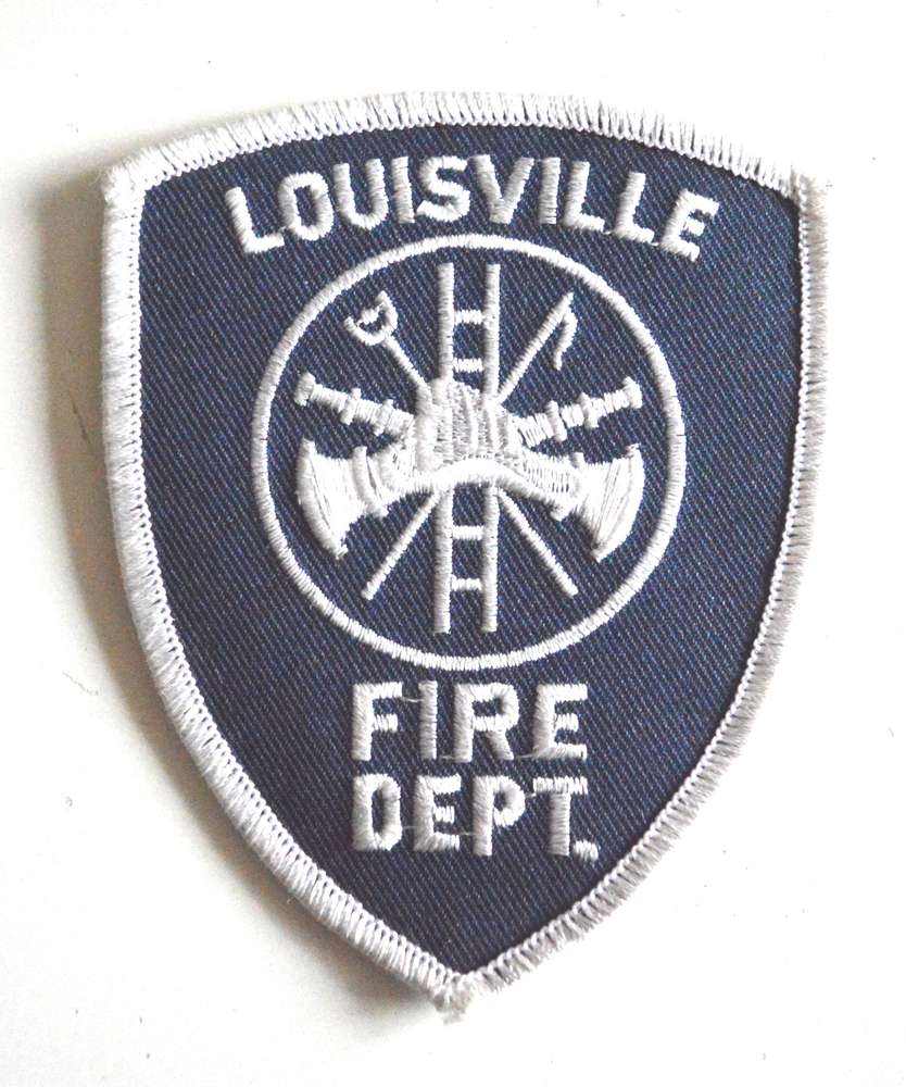 Louisville Fire Logo - LOUISVILLE FIRE DEPARTMENT PATCH POLICEBADGE.EU patches