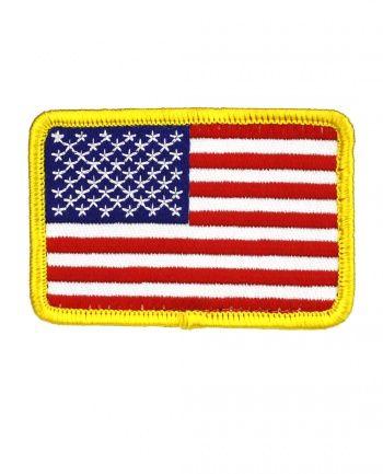 Red White Blue Rectangular Logo - Triple Aught Design US Flag Rectangular Patch Red White and Blue ...