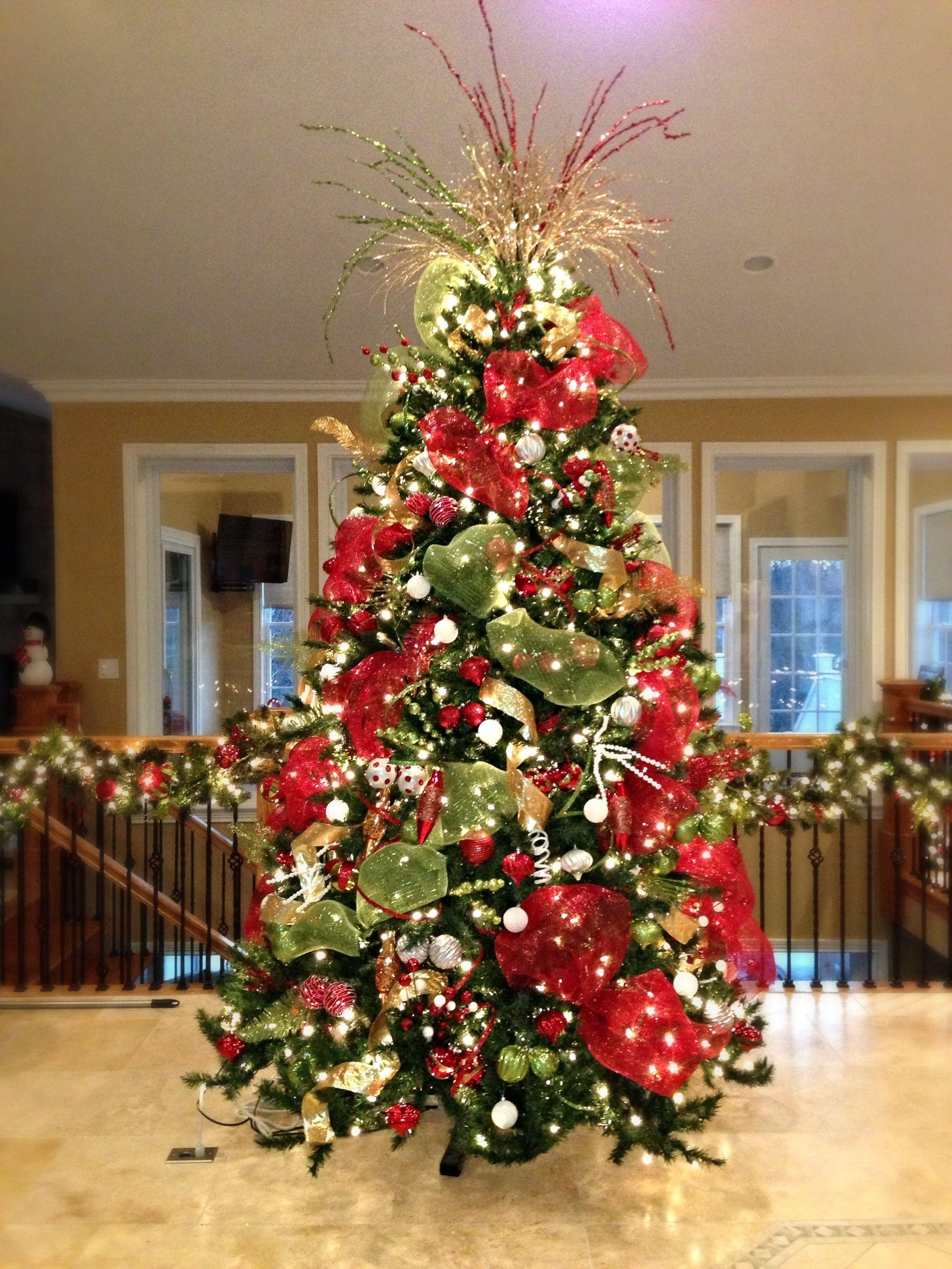 Red and White Tree Logo - Red, White, and Green Christmas Tree - Substitute the white with ...