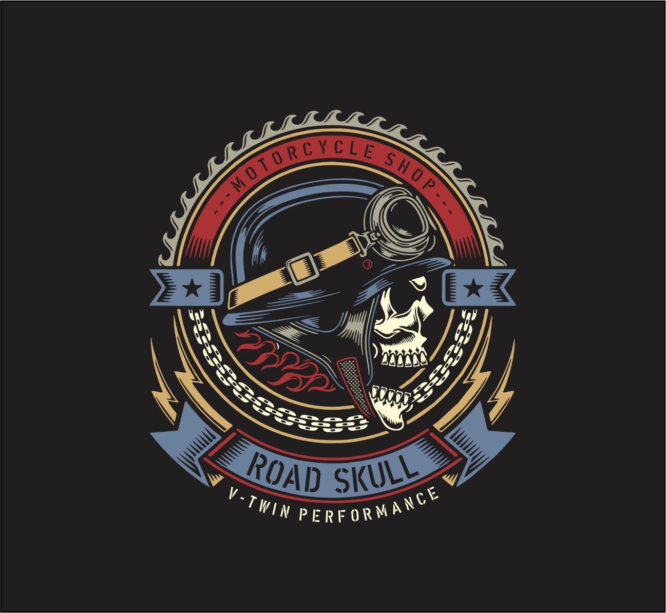 Performance Company Logo - Bold, Playful, It Company Logo Design For RoadSkulls V Twin