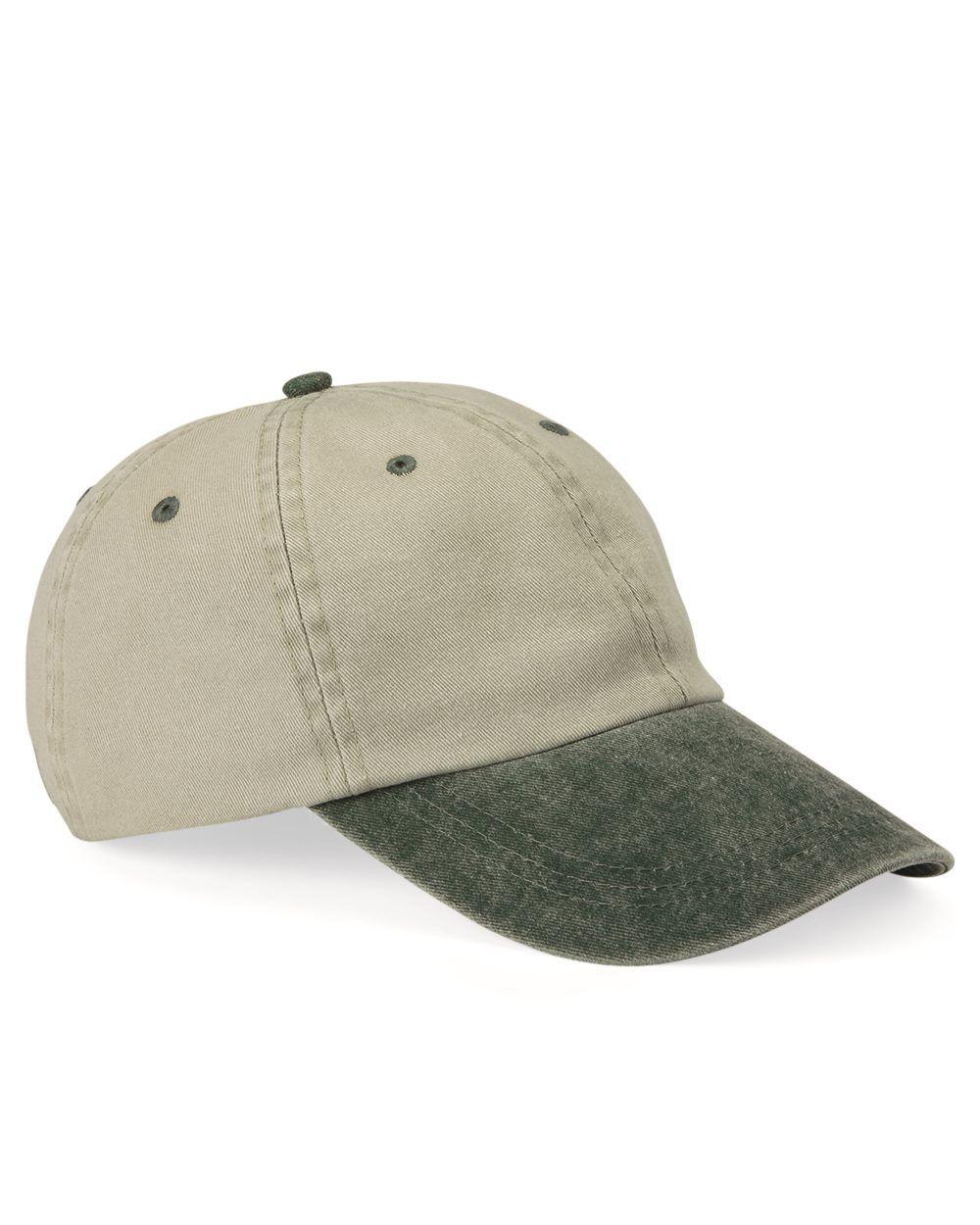 Mega Cap Logo - Mega Cap 7601 - Pigment Dyed Cotton Twill Cap