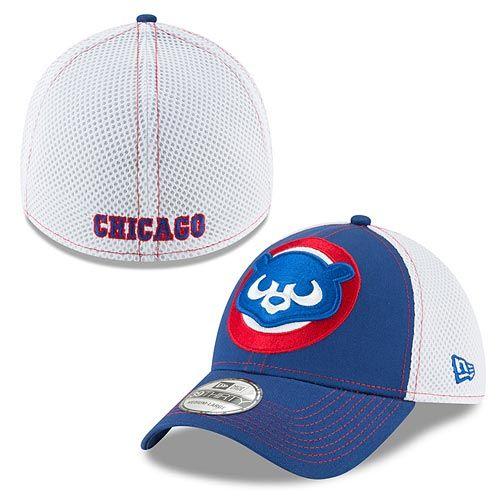 Mega Cap Logo - Chicago Cubs 1984 Logo Mega Team Neo 39THIRTY Flex Fit Cap