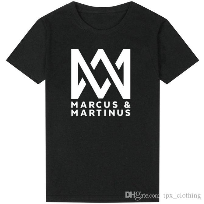 Cool M Logo - Marcus Martinus T Shirt Cool Words M Logo Short Sleeve Gown Street ...