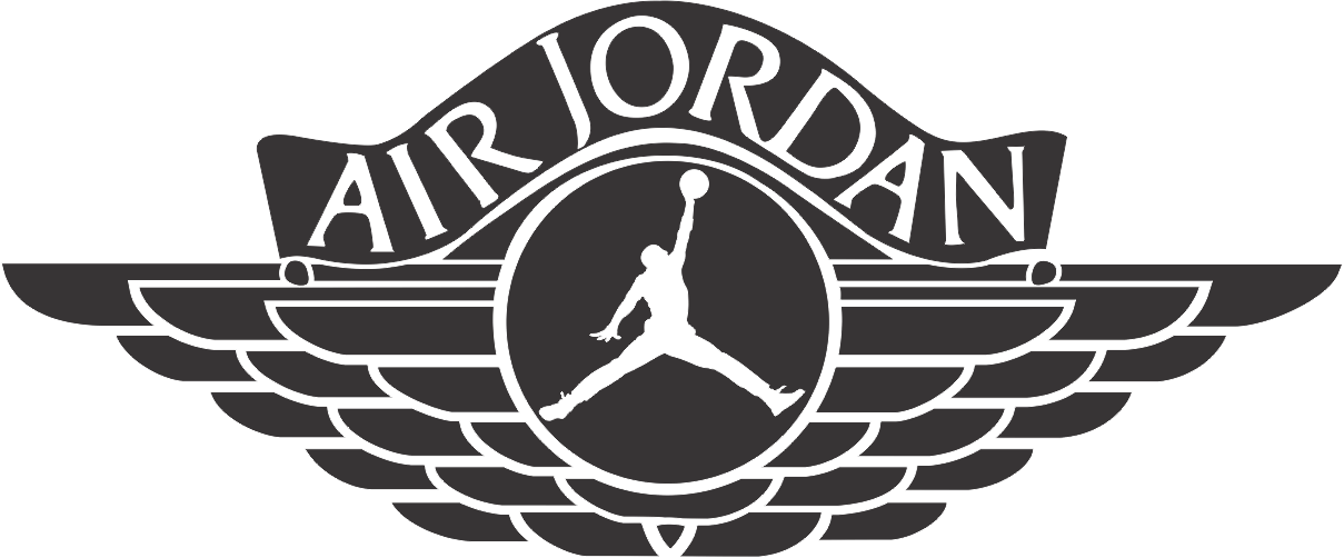 Black Jordan Logo - Cheap Nike Air Jordan Retro Shoes for Women and Men Online Sale