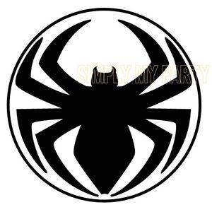 Spider-Man Spider Logo - IRON ON TRANSFER OR STICKER - SPIDERMAN LOGO - SPIDER MAN - COSTUME ...